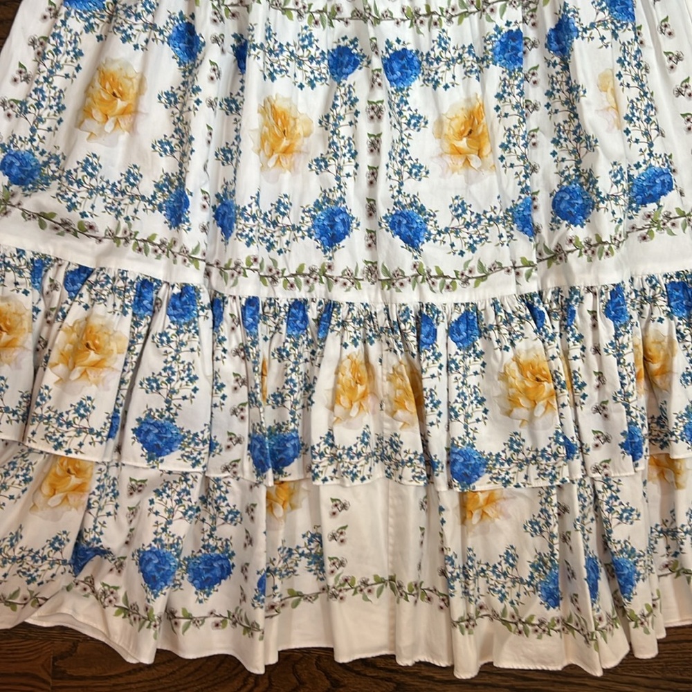 BOGO De Nor Floral Print Sundress Size 12 - Picture 4 of 7